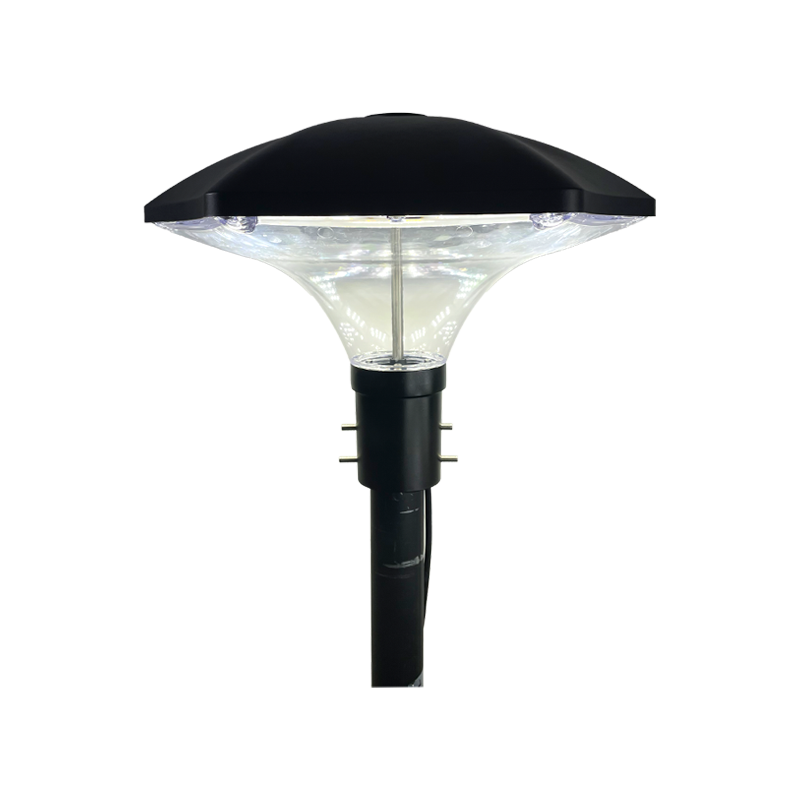 Die-casting aluminum Led pole top light 30w 40w 60w 90w garden lighting pole mounted fixture