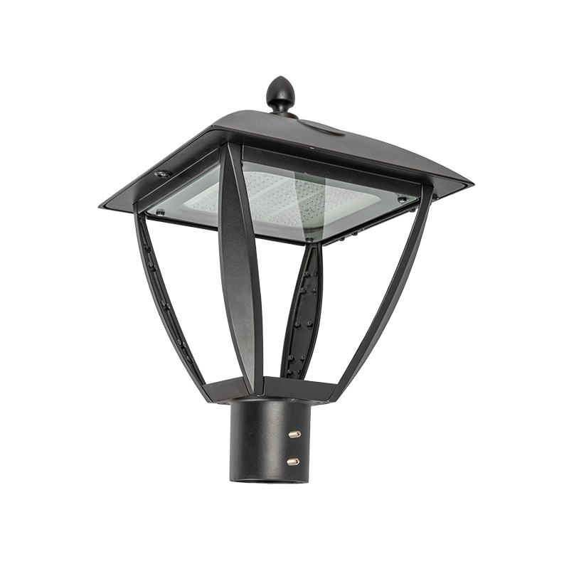 High quality aluminium housing ip66 waterproof outdoor 30w park lantern  60w led post top garden light